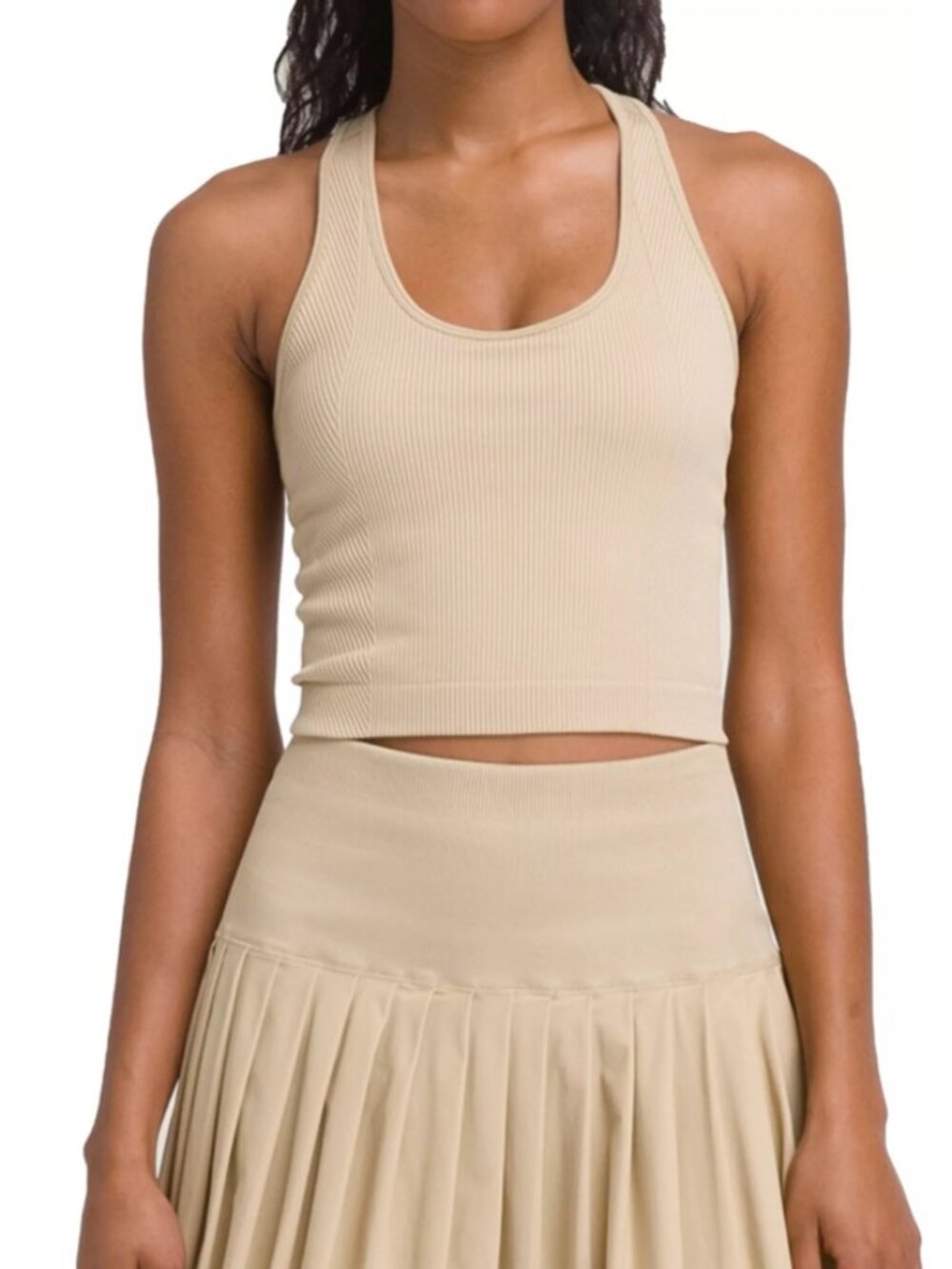 Wilson Women's Everyday Brami Tennis Tank Top in Safari NWT $58